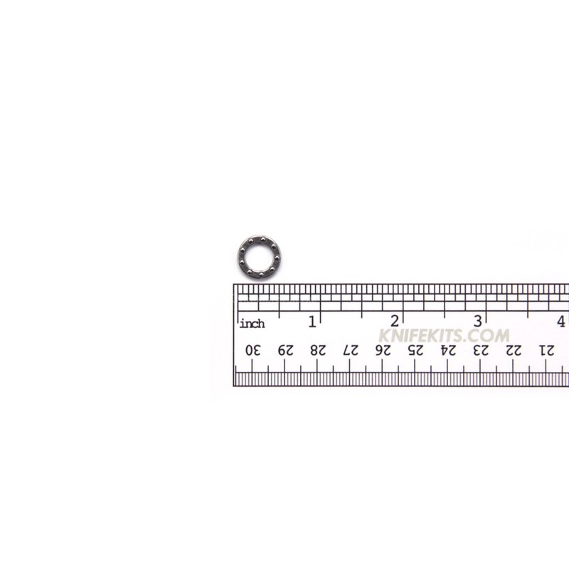 [5 Pairs] Micro Bearing Washers for Knife Pivots - (.533