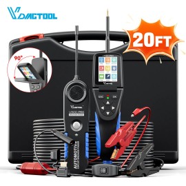 12V 24V Car Circuit Tester, VDIAGTOOL V500Pro Automotive Open Wire Short Cable Finder for Truck with Factory PriceScreen Size: V500 Pro, Power Source: Corded Electric