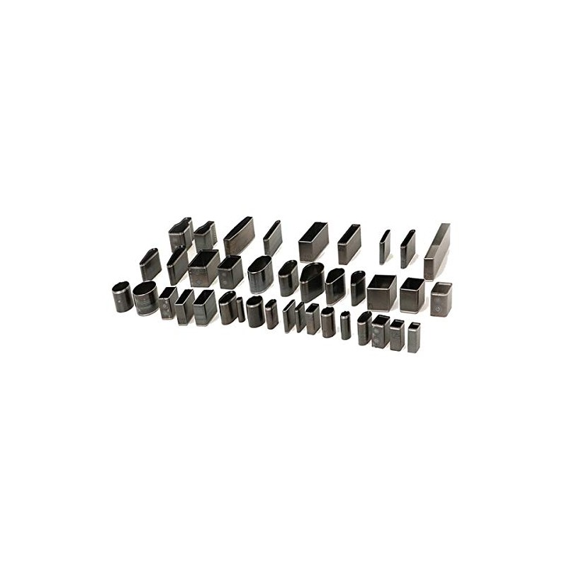 Leather Craft Punch Tool Set 39 Pieces with Clear Case
