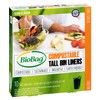 BioBag Tall Compostable and Biodegradable Kitchen Bags for Food Scraps,