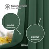 Deconovo Solid Blackout Curtain Eyelet Thermal Insulated Ring Top Curtain