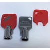 SafeCo Brands FEO-K1 Elevator Key Fire Service Red Keys 2-Red