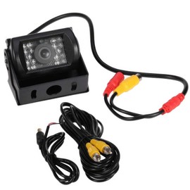 HugeAuto 170° HD Reversing Camera Front View Reversing Camera Night Vision - C. IR LED Night Vision Reversing Camera