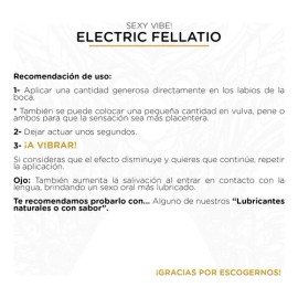 Electric Fellatio Gloss Labial Para Sexo Oral - Orgie                                                                                                 