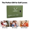 VIGLORY Magnetic Golf Towel - Exclusive Cleaning Pocket–18"x18"–Strong Magnet for