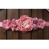Flowers materniry sash baby shower pregnancy belts for Mom to