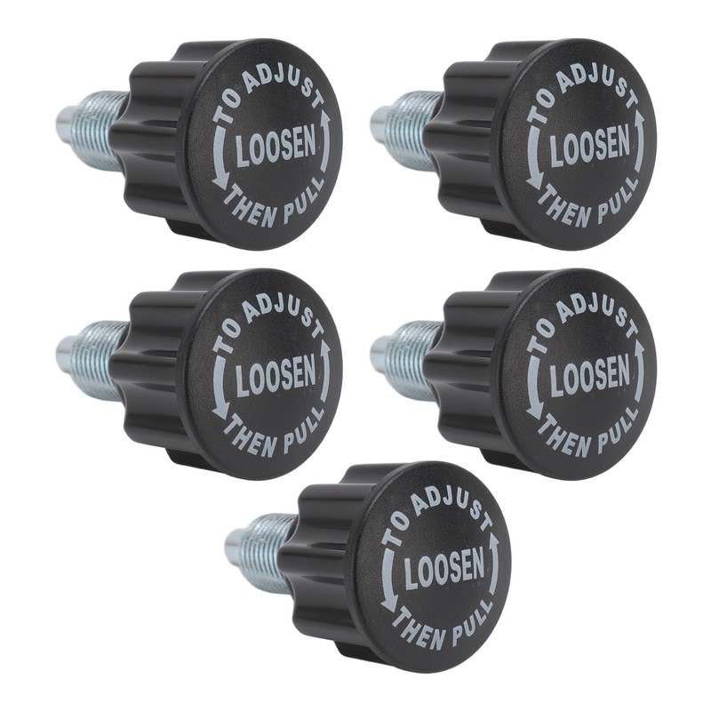 5PCS Pull Pin Spring Knob Replacement Exercise Bike Locking Pin