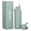 Meoky Stainless Steel Water Bottle: 532ml Insulated Water Bottle with