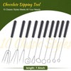 Patelai 12 Pcs Candy Dipping Tools Set Included 10 Chocolate