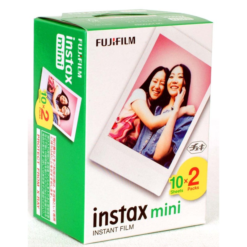 富士フイルム チェキ インスタントカラーフィルム instax mini 2P×5 計100枚