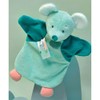 Doudou et Compagnie - DC4005 Comforter Hand Puppet Mouse Green