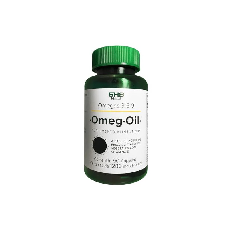 5H8 | Omega Oil - Omegas 3-6-9, Aceite de linaza,