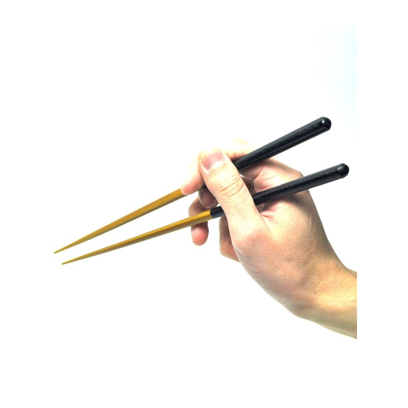 Aoba 247159 Long Chopsticks Benkei, Black, 10.2 inches (26 cm),