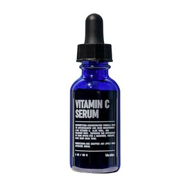 Blu Atlas Suero de vitamina C para hombres, con vitamina C, ácido hialurónico y ácido ferúlico, 16 ingredientes, ilumina y unifica el tono, para todo tipo de piel, 1 onza