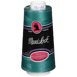 American & Efird Maxi-Lock Cone 3000 yds Teal Green Thread
