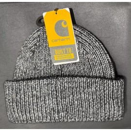 Carhartt Rib Knit Patch Beanie Hat AH5966 - Black (N04)