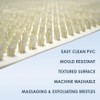 AQUALONA® Luxury Bath Mat, Anti-Mould Non-Slip – PVC, Machine Washable.