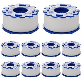 10 Pack Sink Water Faucet Filter Cartridge Replacements, Faucet Water Filter Replacements for Faucet Kitchen Bathroom Sink Filter Removes Chlorine Fluoride Heavy Metals Hard Water