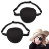 2 Pieces 3D Eye Masks, Adult Adjustable Medical Eye Masks,