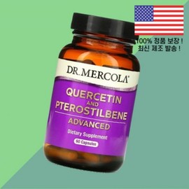 Dr. Mercola Quercetin Quercetin Quercetin Pterostilbene Advanced 60 Capsules Dr.Mercola Quercetin and Pterostilbene Advanced 60 Caps / 닥터 머콜라 퀘르세틴 케르세틴 쿼세틴 퀘세틴 프테로스틸벤 어드밴스드 60캡슐 Dr. Mercola Quercetin and Pterostilbene Advanced 60 Cap