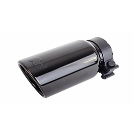 Go Rhino Exhaust Tip | Stainless Steel, Black Chrome | GRT234410BC | Fits 2 ¾" Diameter Exhaust Tubes