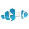 Cartoon U Disk Blue Clownfish Appearance High Speed Bulk Storage
