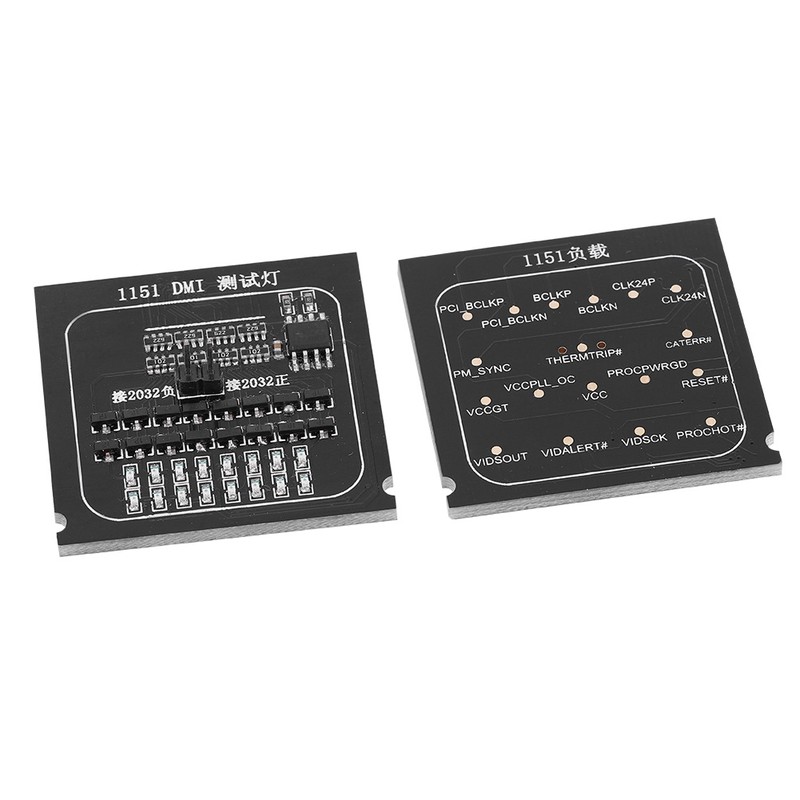 2 in 1 Loading Board 1151 Test Card LED Indicator
