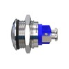 Metzler Push Button 16 mm Stainless Steel with Screw Contacts