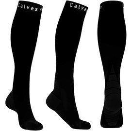 Calves Kelson (2 Pairs Compression Socks/Stockings for Men & Women,Speed Up Recovery Circulation, Best Graduated Athletic Fit for Travel, Running, Nurses,Shin Splints, Flight,Maternity
