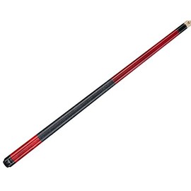 Valhalla by Viking 2 Piece Pool Cue Stick Irish Linen Wrap 16-21 oz. PLUS Rosin Bag (Red VA114, 21 oz.)