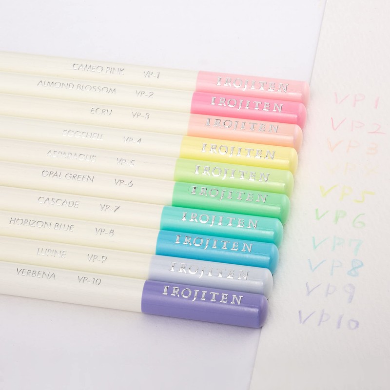 Tombow CI-RTC Colored Pencils, Color Dictionary Vol. 3, 30 Colors