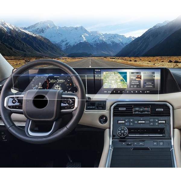 LUWU Screen Protector for 2025 2026 Nissan Armada Accessories 2025