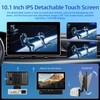 NHOPEEW Single Din 10 Inch Touchscreen Car Radio with Wireless