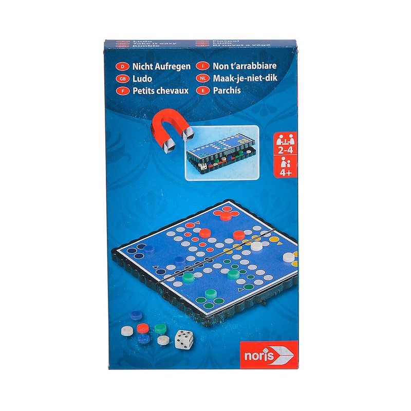 Noris Magnetic Travel Game 6 Assorted (Game)