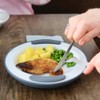 Ornamin Keep Warm Plate, Teal