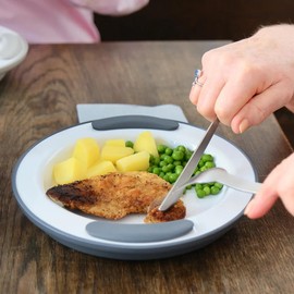 Ornamin Keep Warm Plate, Teal