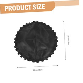 Abaodam Trampoline Replacement Mat UV Resistant Jumping Mat for Outdoor Use Breathable Design for Better Bounce Easy Installation with Ring Compatible with Spring