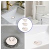 BOXOB 3pcs 3 Sizes Sink Drain Stoppers, Rubber Sink Plugs