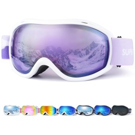 Supertrip Ski Goggles Men Women Anti-Fog Snow Goggles UV Protection Snowboard Goggles for Adult Youth