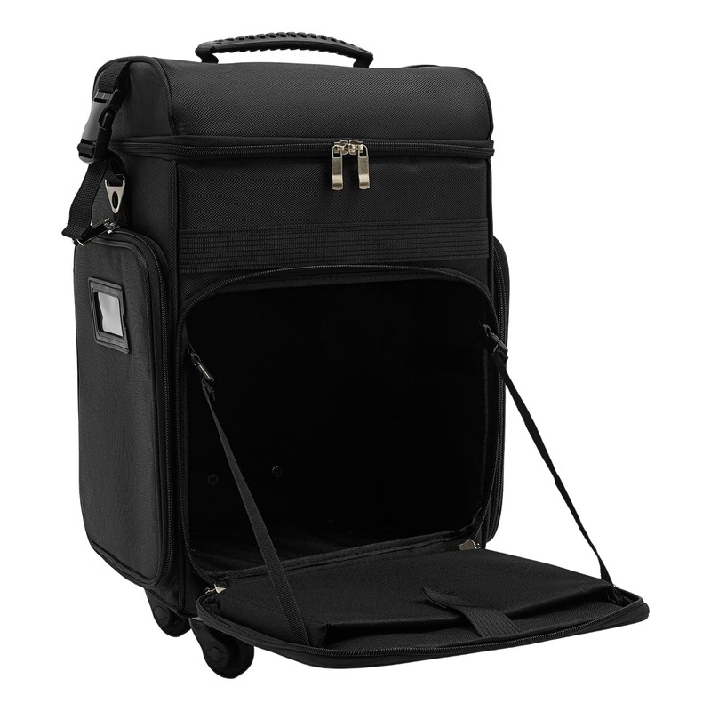 Fronimo Travel Cosmetic Organizer Makeup Train Case Professional All-Terrain Wheels