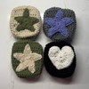 Crochet AirPod Max Covers - Color: Pink Heart