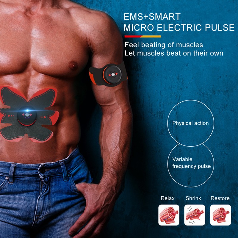 ABS Stimulator Trainer Muscle Toner Abdominal Muscle Toning Training Stimulating
