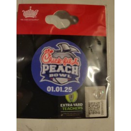 Aminco 2025 Peach Bowl Arizona State Texas CFP Quarterfinals Aminco Logo Lapel Pin