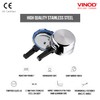Vinod Pressure Cooker Stainless Steel – Outer Lid - 3