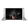 Yeele 7x5ft Garage Band Backdrop Guitar Drum Modern Rock Music
