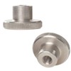 10PCS M6 Stainless Steel High Knurled Thumb Nuts Hand Grip