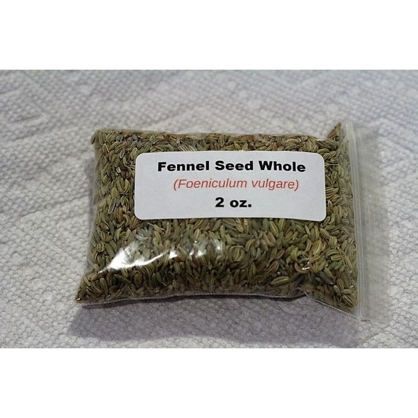 Unbranded 2 oz. Fennel Seed, Whole (Foeniculum vulgare)