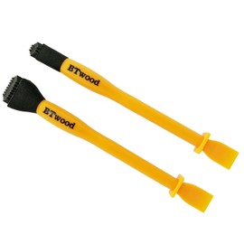 BTwood - Set of 2 Silicone Glue Brush 1" and 1/2" - Ideal for Wodworking, Arts, Crafts, Around The Home and Hobbyists.