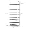 Zapatera Rack Organizador De Zapatos 9 Niveles