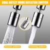 Wonvify Kitchen Faucet Aerator Metal Bathroom 2 Modes Supplied with
